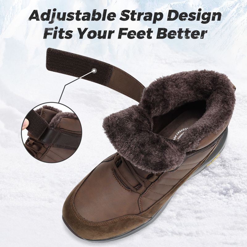 Bottes d'hiver pour hommes Fit - Men'S Shoes Water Resistant avis et prix