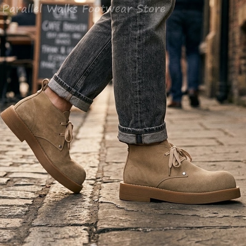 Bottines classiques en daim po - Men'S Shoes Smart avis et prix