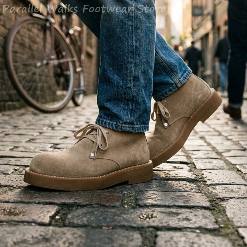 Bottines classiques en daim po - Men'S Shoes Smart avis et prix